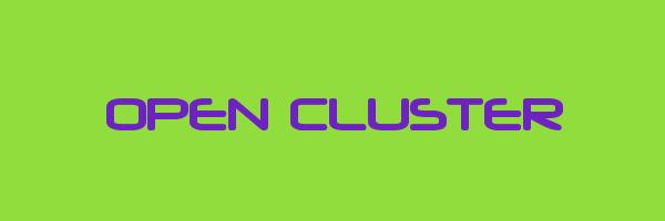 OPEN CLUSTER Logo
