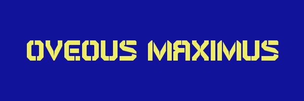 OVEOUS MAXIMUS Logo