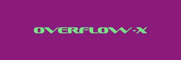 OVERFLOW-X Logo