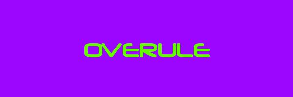 OVERULE Logo