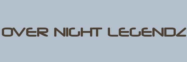 OVER NIGHT LEGENDZ Logo