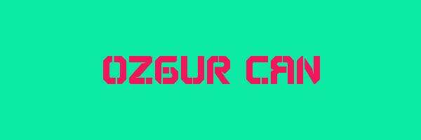 OZGUR CAN Logo