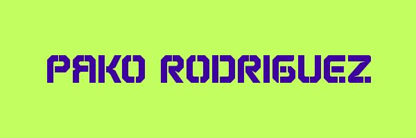 PAKO RODRIGUEZ Logo