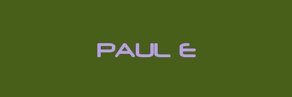 PAUL E Logo