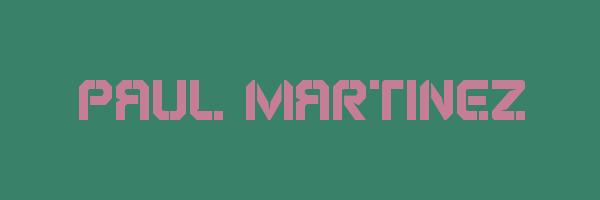 PAUL MARTINEZ Logo