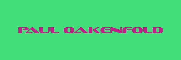 PAUL OAKENFOLD Logo