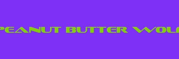 PEANUT BUTTER WOLF Logo