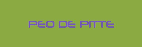 PEO DE PITTE Logo