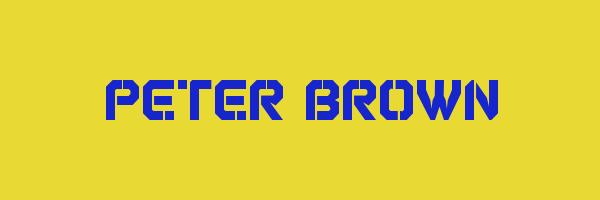 PETER BROWN Logo