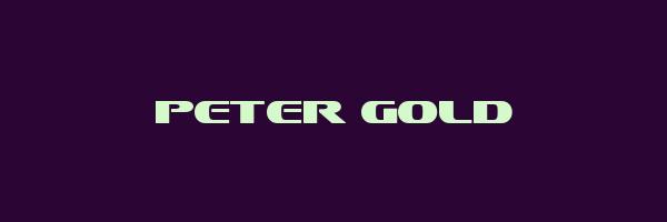 PETER GOLD Logo