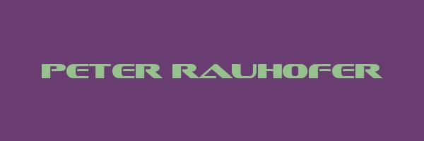 PETER RAUHOFER Logo