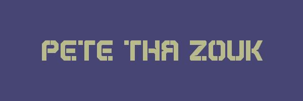 PETE THA ZOUK Logo