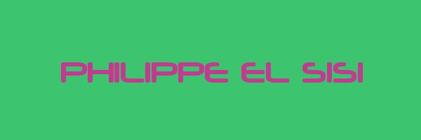 PHILIPPE EL SISI Logo