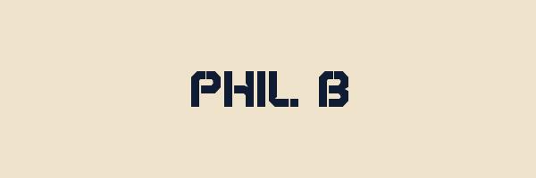 PHIL B Logo