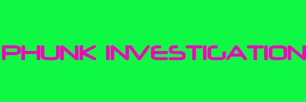 PHUNK INVESTIGATION Logo