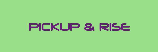 PICKUP & RISE Logo