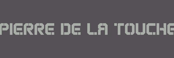 PIERRE DE LA TOUCHE Logo