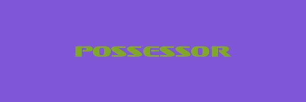 POSSESSOR Logo