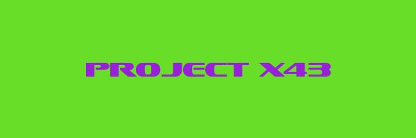 PROJECT X43 Logo