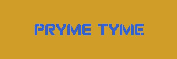PRYME TYME Logo