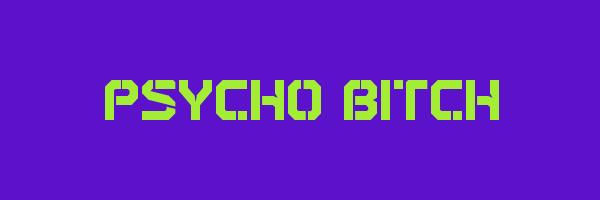 PSYCHO BITCH Logo