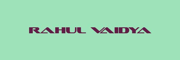 RAHUL VAIDYA Logo