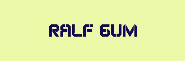 RALF GUM Logo