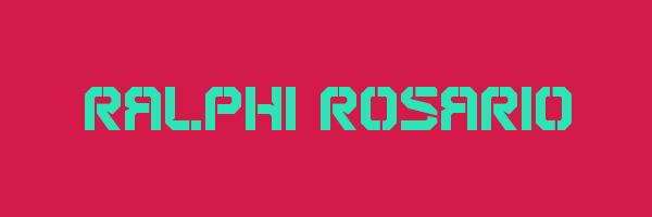 RALPHI ROSARIO Logo