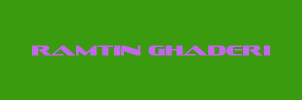 RAMTIN GHADERI Logo