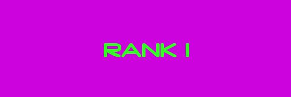 RANK 1 Logo