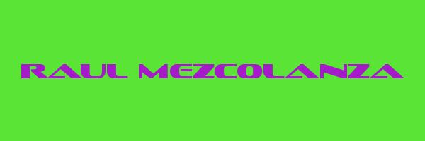 RAUL MEZCOLANZA Logo