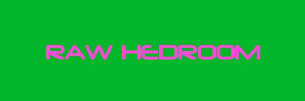 RAW HEDROOM Logo