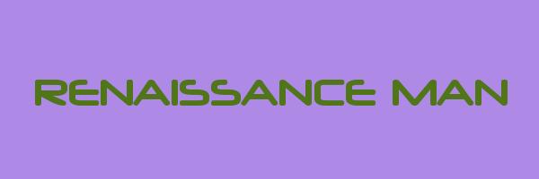 RENAISSANCE MAN Logo