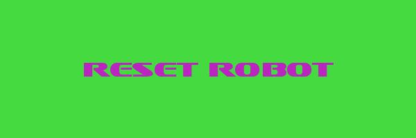 RESET ROBOT Logo