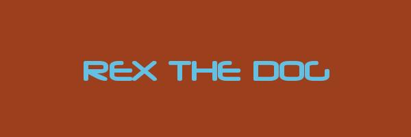 REX THE DOG Logo