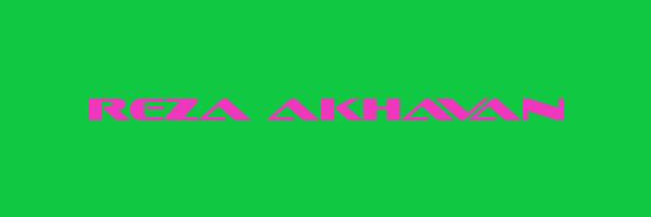 REZA AKHAVAN Logo