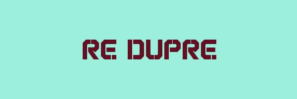 RE DUPRE Logo