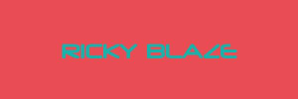 RICKY BLAZE Logo