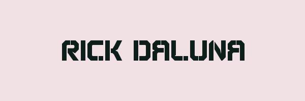 RICK DALUNA Logo