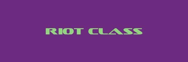 RIOT CLASS Logo