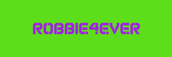 ROBBIE4EVER Logo