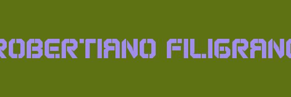 ROBERTIANO FILIGRANO Logo