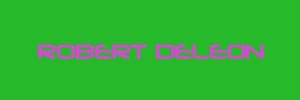 ROBERT DELEON Logo
