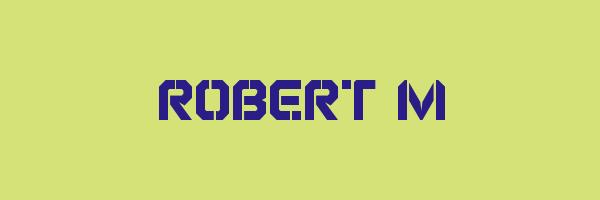 ROBERT M Logo