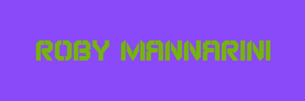 ROBY MANNARINI Logo