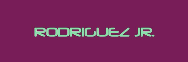 RODRIGUEZ JR. Logo