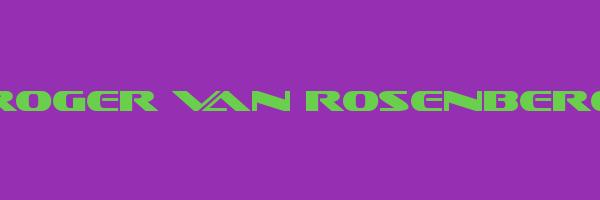ROGER VAN ROSENBERG Logo