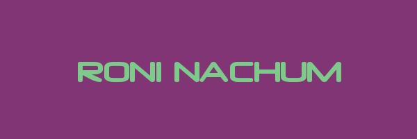 RONI NACHUM Logo
