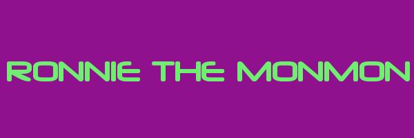 RONNIE THE MONMON Logo