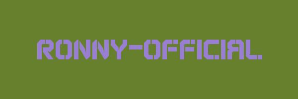 RONNY-OFFICIAL Logo